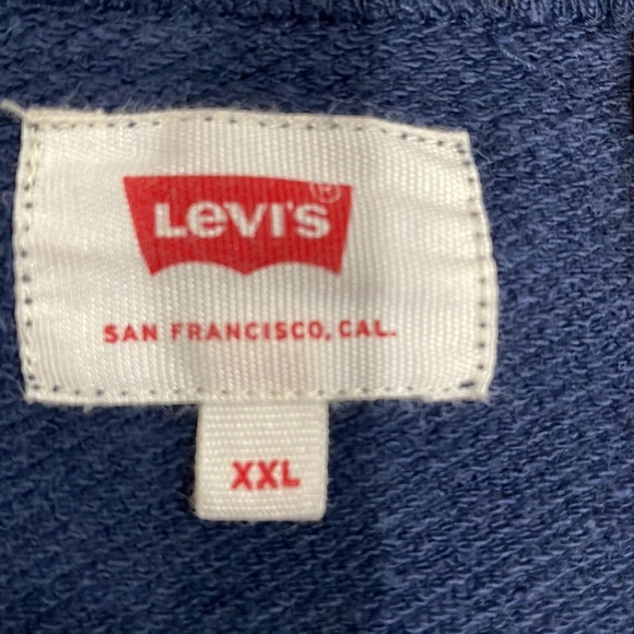 Levi’s Relaxed Graphic Batwing Logo Crewneck Sweatshirt XXL - Picture 10 of 15